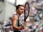 Simona Halep in action at the French Open on May 27, 2016