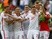 Assorted Poles celebrate after winning the Euro 2016 RO16 match between Switzerland and Poland on June 25, 2016