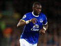 Everton winger Yannick Bolasie in action during his side's 1-1 draw with Crystal Palace at Goodison Park on September 30, 2016