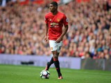 Manchester United striker Marcus Rashford in action for his side during their Premier League clash with Leicester City at Old Trafford on September 24, 2016