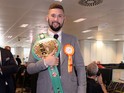 World cruiserweight champion Tony Bellew with his belt on September 12, 2016