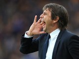 Chelsea manager Antonio Conte gesticulates on the touchline during his side's Premier League clash with Hull City at the KCOM Stadium on October 1, 2016