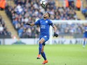 Leicester City forward Riyad Mahrez in action during his side's Premier League clash with Crystal Palace at the King Power Stadium on October 22, 2016