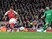 Arsenal's Alex Oxlade-Chamberlain scores his side's third goal against Ludogorets on October 19, 2016