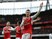 Laurent Koscielny of Arsenal in action during the North London derby at the Emirates Stadium on November 6, 2016
