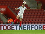 England Under-21s defender Calum Chambers in action during his side's friendly against Italy Under-21s on November 10, 2016