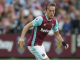 West Ham United captain Mark Noble in action during his side's Premier League clash with Southampton at the London Stadium on September 25, 2016