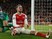 Aaron Ramsey takes a seat during the Champions League game between Arsenal and PSG on November 23, 2016