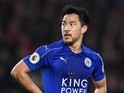 Shinji Okazaki in action during the Premier League game between Bournemouth and Leicester City on December 13, 2016