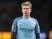 Kevin De Bruyne in action during the Premier League game between Manchester City and Burnley on January 2, 2017