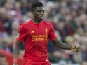 Sheyi Ojo in action during the FA Cup game between Liverpool and Plymouth Argyle on January 8, 2017