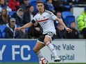 Big Tom Cairney in action during the FA Cup game between Cardiff City and Fulham on January 8, 2017