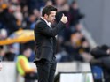 Hull City manager Marco Silva watches on during the Premier League clash with Bournemouth at the KCOM Stadium on January 14, 2017