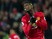 Manchester United midfielder Paul Pogba reacts after giving away a penalty during the Premier League clash with Liverpool at Old Trafford on January 15, 2017