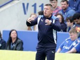 Craig Shakespeare watches on during the Premier League game between Leicester City and Bournemouth on May 21, 2017