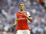 Arsenal's Mesut Ozil during the FA Cup final against Chelsea on May 27, 2017