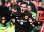 Hull City's Andrew Robertson in action during the Premier League match against Southampton on April 29, 2017