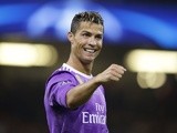 Real Madrid's Cristiano Ronaldo celebrates scoring against Juventus in the Champions League final on June 3, 2017