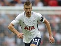 Eric Dier and his new haircut in action during the Premier League game between Tottenham Hotspur and Chelsea on August 20, 2017