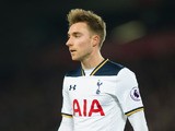 Tottenham Hotspur midfielder Christian Eriksen in action during the Premier League clash with Liverpool at Anfield on February 11, 2017